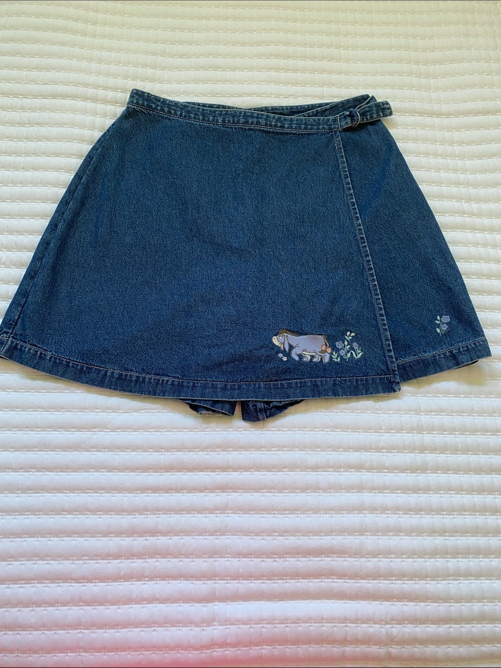 Vintage The Disney Store Eeyor and Tiger Denim Skort Size M - Picture 16 of 16